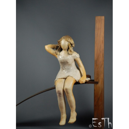 La petite robe blanche | La Lune entre les Nuages