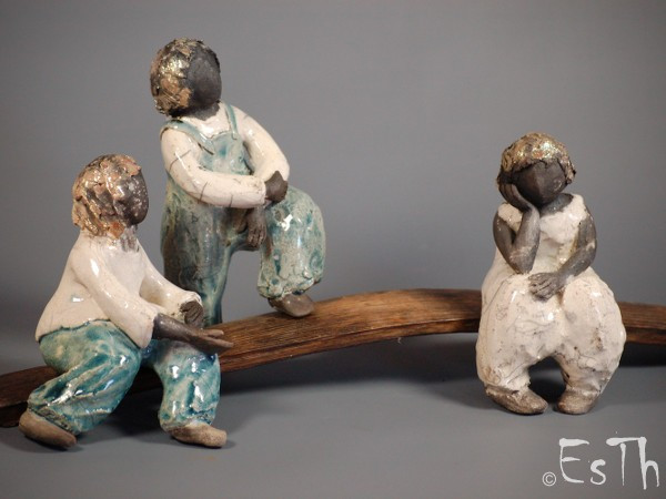 Les trois copains | La Lune entre les Nuages